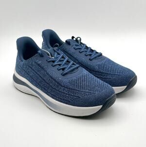 OrthoFeet Nira Wmn's Sz 9.5 D (Wide) Stretch Knit Hands Free Shoes - Worn Once
